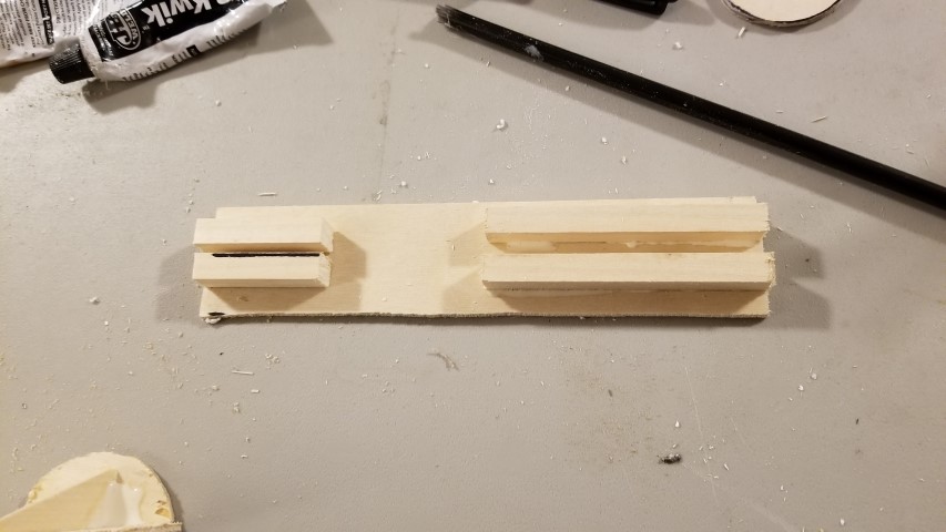 Styrofoam glider RC Piggyback 