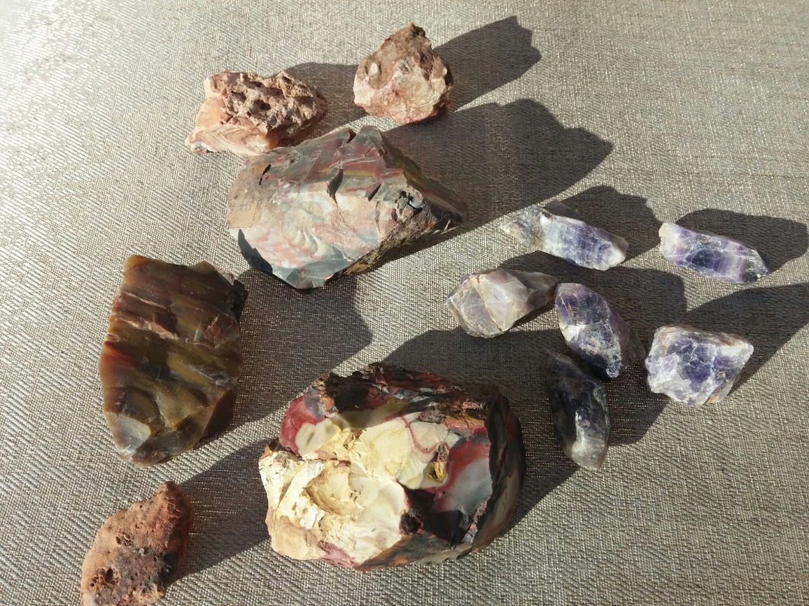 rock tumbling load amount